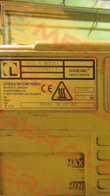 SV 25 B  Leybold