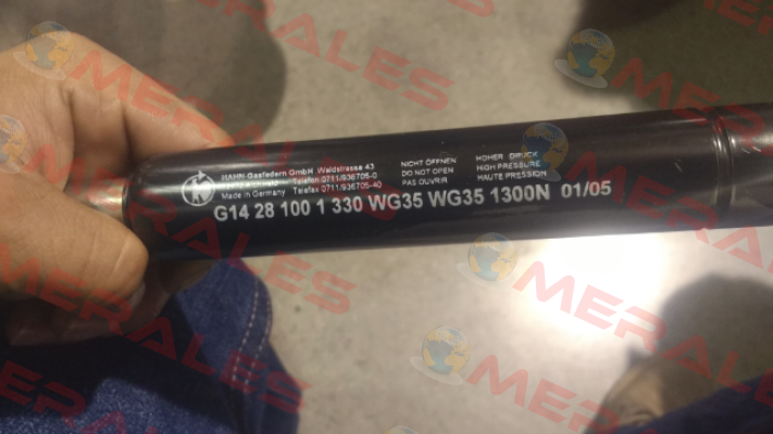 G14-28ST-25305 / 28-020KB Hahn Gasfedern
