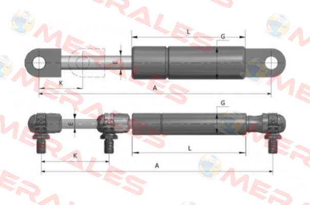 8358MN Stabilus