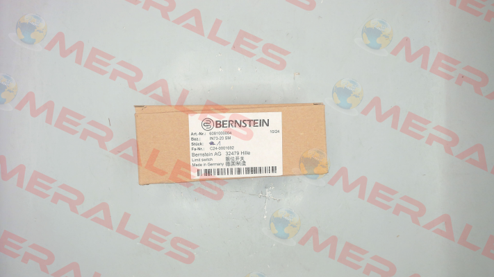 P/N: 6081000004, Type: IN73-20 SM Bernstein