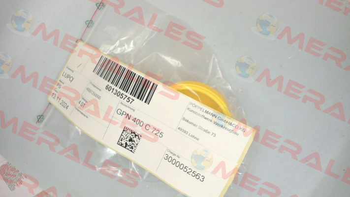 400 0725 0000 / GPN 400 C 725 Poppelmann