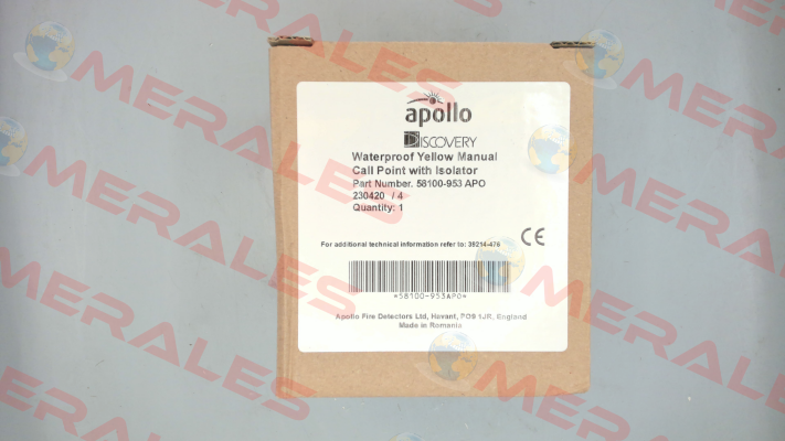 58100-953APO Apollo