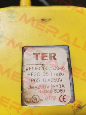 F59020025J046 Ter Tecno Elettrica Ravasi