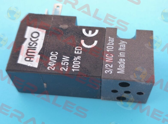 3/2NC 10bar 24VDC 2.5W 100%ED Amisco