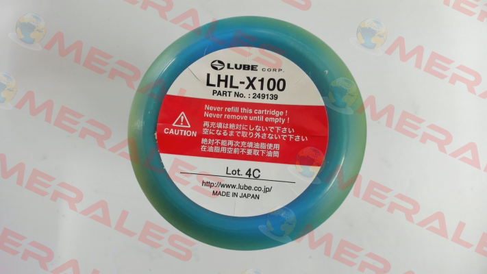 P/N:249139; Type: LHL-X100-2 Lube