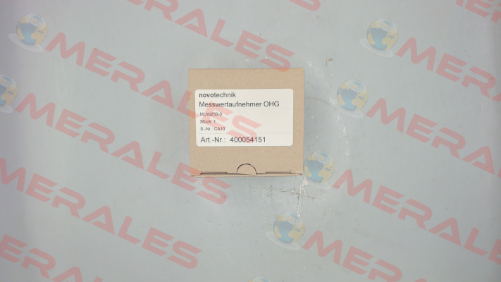 Art.No. 54151, Type: MUW-250-0 Novotechnik
