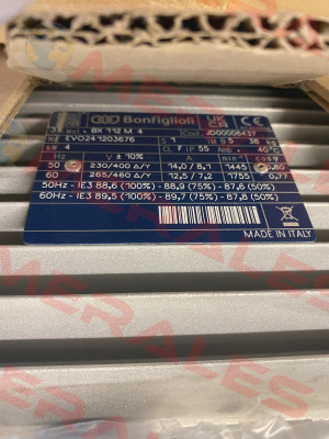 BX 112M 4 B5 PS Bonfiglioli