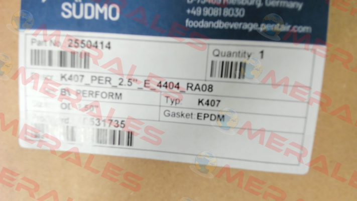 2550414 / Typ: K407 Südmo