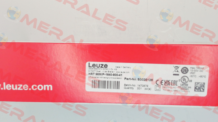 p/n: 50025126, Type: HRT 96M/P-1640-800-41 Leuze