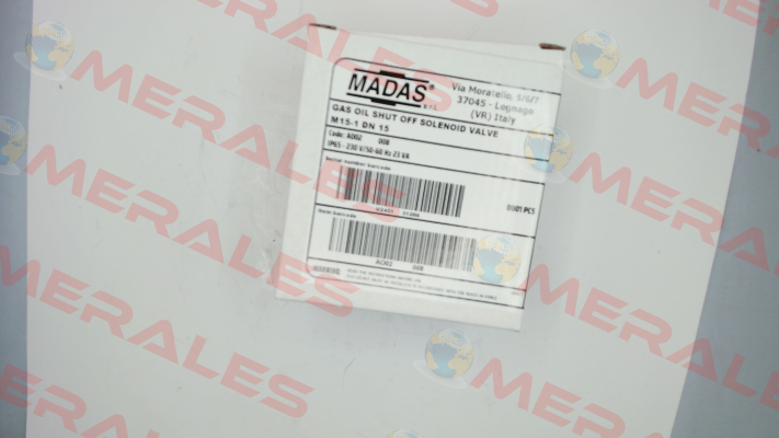 M15-1/ N.C., DN 15 Madas