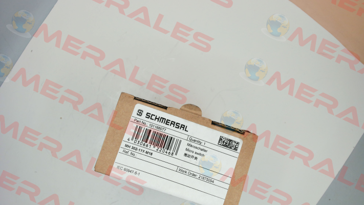 p/n: 101168077, Type: MH 302-11Y-M16 Schmersal