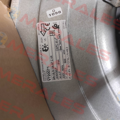DA 12/9 736 W 6 P V720071 Chaysol