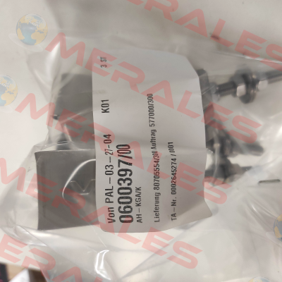 P/N: 0600397/00, Type: AH-KGA/K Vahle