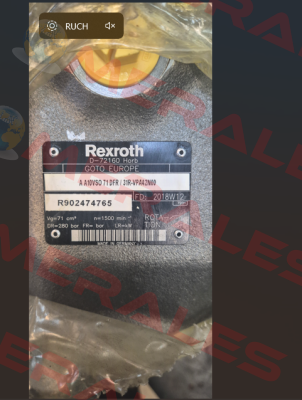 R902474765 / AA10 VSO 71 DFR/31R-VPA42N00 Rexroth