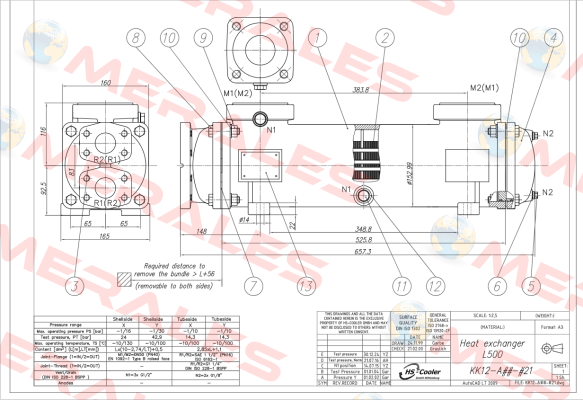 KK12-ACN-121 L500 HS Cooler