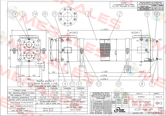 KS20-ACN-821 L1200 HS Cooler