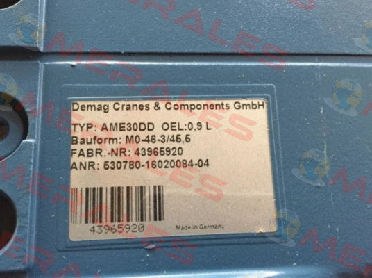 AME 30 DD-M0-46-3-45.5 Demag