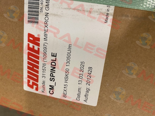 BEX15HSK50-1,5-13050 Suhner