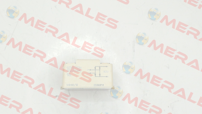 P/N: 07187042 Type: SKB 60/12 Semikron
