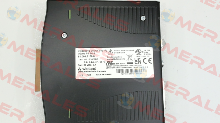 81.000.6130.0 / WIPOS P1 24-5 Wieland Electric