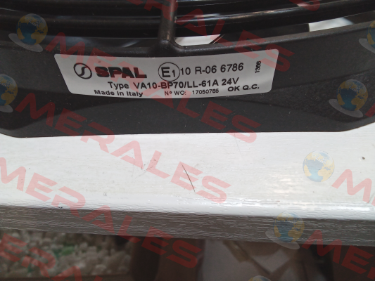 P/N: 30102542, Type: VA10-BP70/LL-61A SPAL