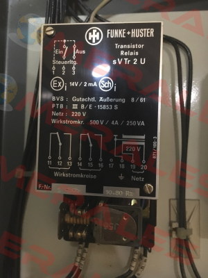 B4505 obsolete no replacement  FHF
