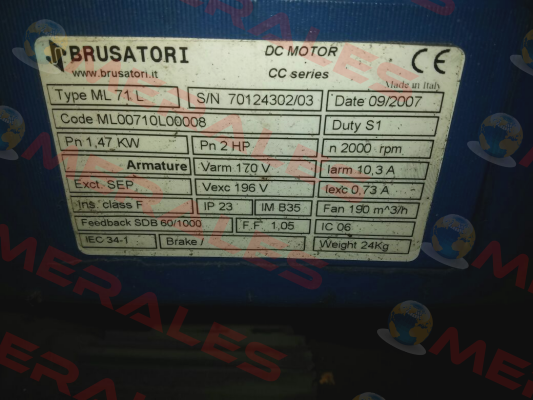 ML00710L00008  Brusatori