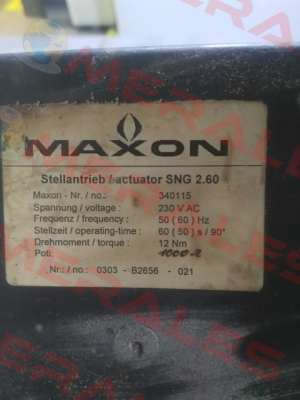 0303-B2656-021 Maxon