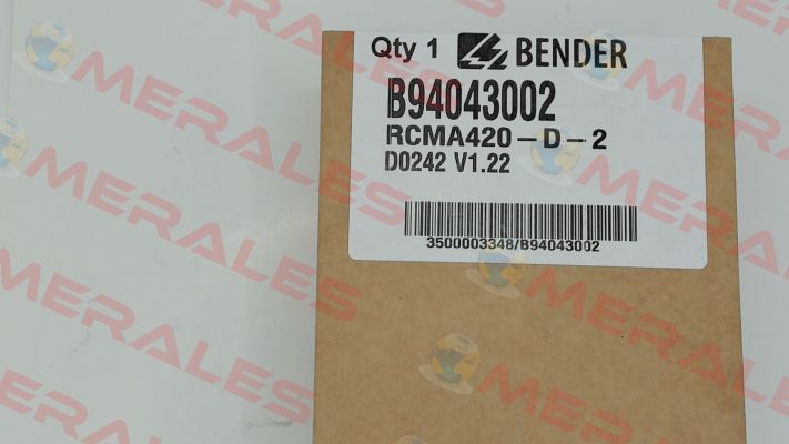 B94043002 Bender