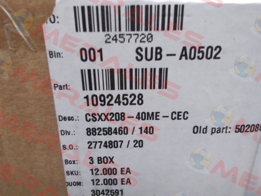 50208CSBR System Plast