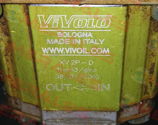 XV2P/9D-CI.001-3/4-3/4 Vivoil Oleodinamica Vivolo