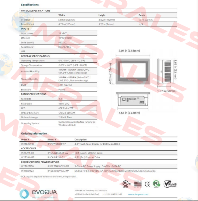 W2T829935 Evoqua Water Technologies