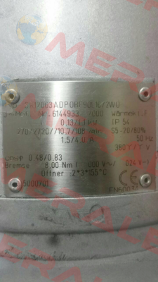 Typ SK12063ADP0BF90L16/2WU Nord