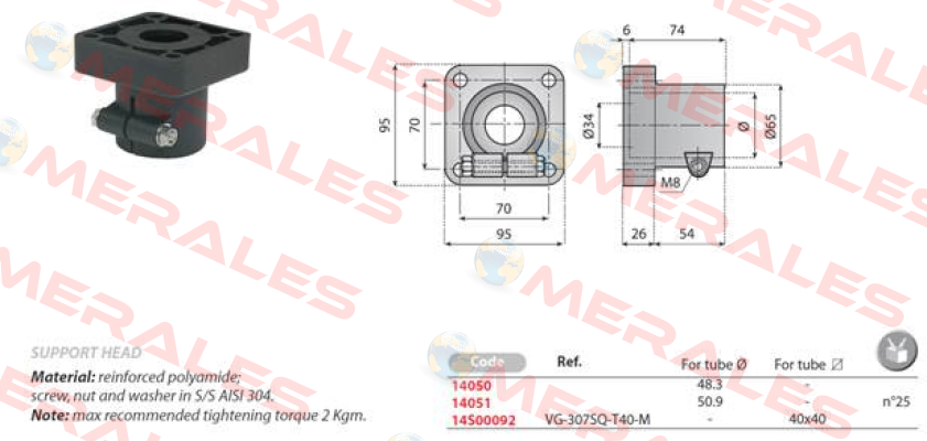 14050 (VG-3070-R150) System Plast