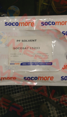 15233 P20301-LO38-1-1 - (the code for 1 single flat pack)  Socomore