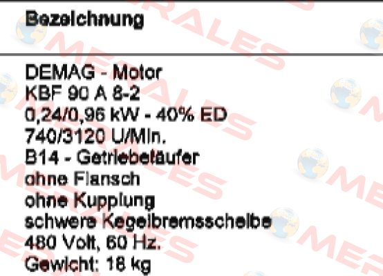 KBF 90A 8/2 Demag