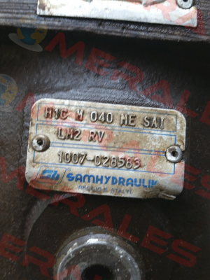 old reference - H1C M 040 ME SAI - new reference H1CM-040-ME-OC-SAI-LM2-RV-N-XXXX-000-XX-XX-XX  Brevini