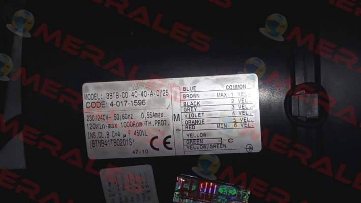 3BTB.CO.40.40.A.0/25 *40171596* Elco