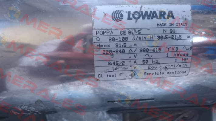 CE 80/5  N90 Lowara