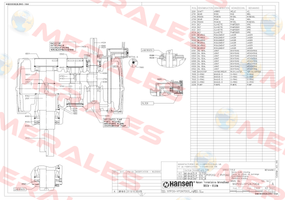 4124 OEM  Hansen