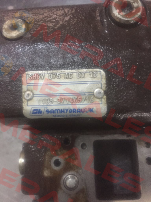 SH6V 075 AC DX 18 - obsolete, replaced by S6CV11B00028, S6CV 075 M AC 06 D 18 HER 35 35 22  Brevini