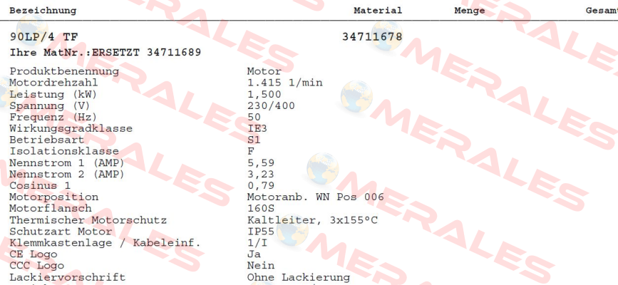 90LP/4 TF(34711678) Nord