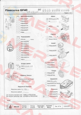 GF4C ,PF0903 0050 0002 Ter Tecno Elettrica Ravasi