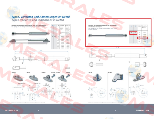 6147SD Stabilus