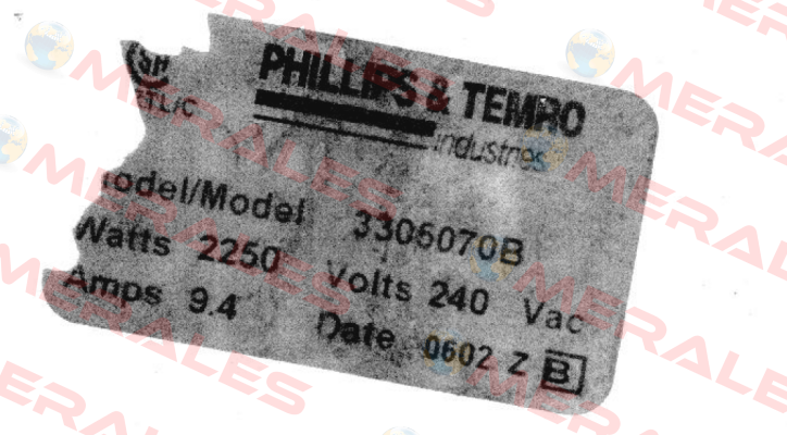 3305070B Phillips-Temro
