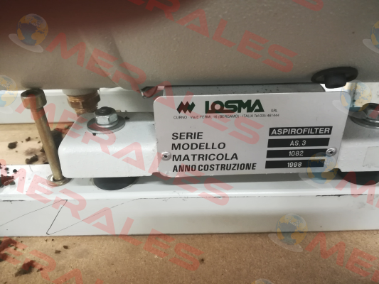 metal filter for Aspirofilter AS.3  Losma