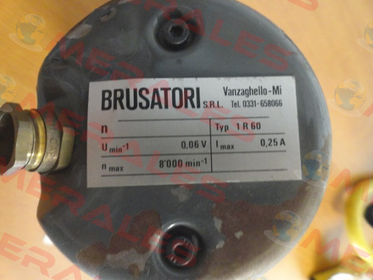 Typ 1 R 60 obsolete replaced by Z0150511  Brusatori