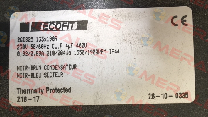 2GDS25 Ecofit
