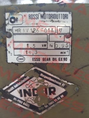 MR IV 126 F01A - obsolete, alternatives - R000016324 or MR V 742 UO4E - HB3 90L 6 230.400-50 B  Rossi