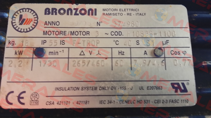 GR 100 B5 (374980)  Bronzoni